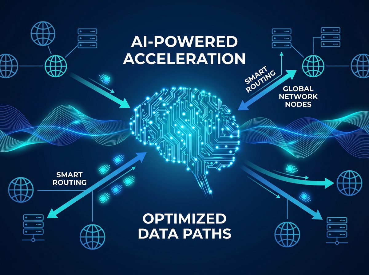 加 加速器AI智能路由技术